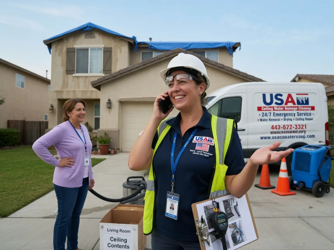 Ceiling Water Damage Restoration Star Lake, WI FAQs
